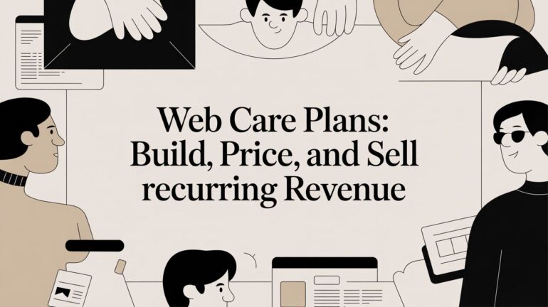Web Care Plans: Build, Price, and Sell Recurring Revenue